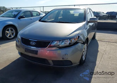 2010 Kia Forte Ex из США, поврежденный, VIN KNAFU4A21A5843809